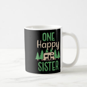 One Happy Camper Happy Sister First Birthday Party Coffee Mug