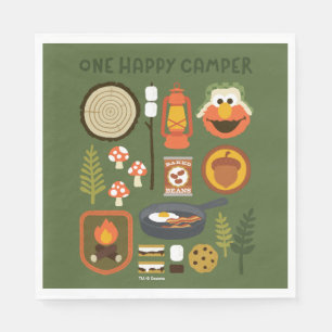 One Happy Camper Napkin
