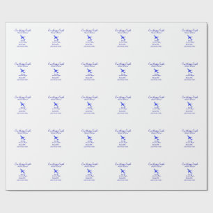 One happy Couple let's adventure begins wedding co Wrapping Paper