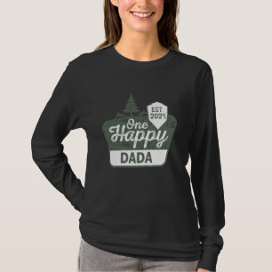 One Happy Dada Happy Camper Matching Family First T-Shirt