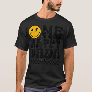One Happy Dude Dada 1St Birthday Family T-Shirt