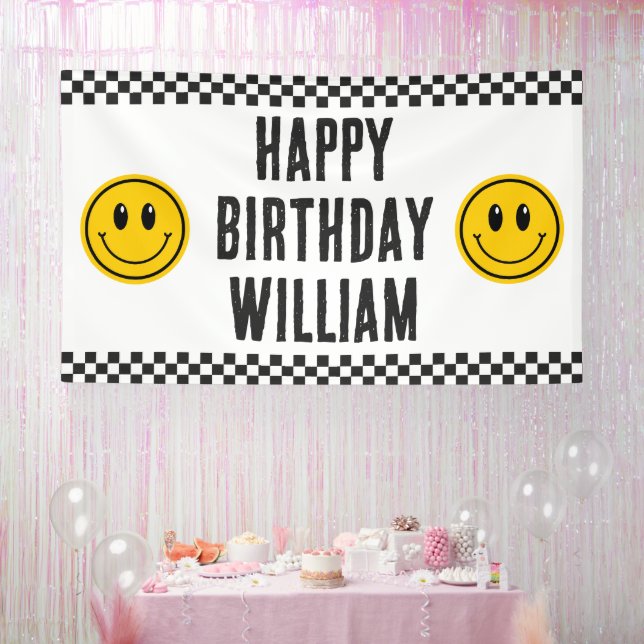 One Happy Dude First Birthday Large Banner (Party)