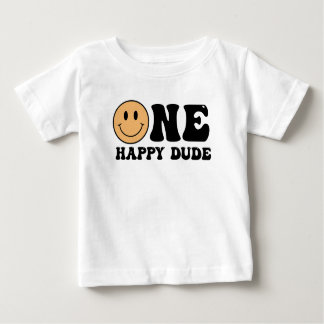 One Happy Dude First Birthday T-shirt
