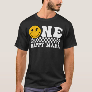 One Happy Dude Mama 1St Birthday Family T-Shirt