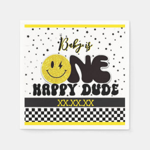 One Happy Dude Napkin