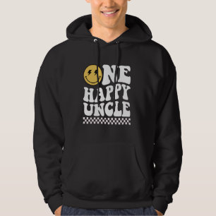 One Happy Dude Uncle] 1st Birthday Family Matching Hoodie