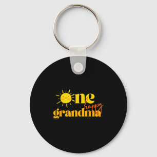 One Happy Grandma Birthday First Trip Around The S Key Ring