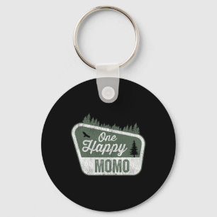 One Happy Momo Matching Family Birthday Party Camp Key Ring