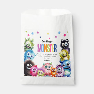 One Happy Monster Kids Thank You Favour Bag