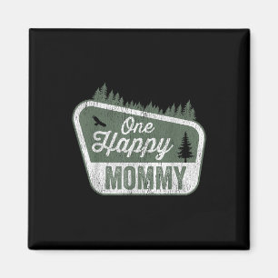 One Happy Mummy Matching Family Birthday Party Cam Magnet