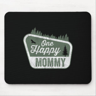 One Happy Mummy Matching Family Birthday Party Cam Mouse Pad