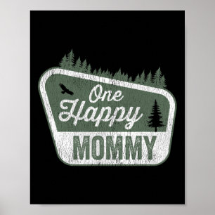 One Happy Mummy Matching Family Birthday Party Cam Poster