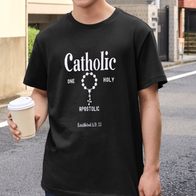 One Holy Catholic Apostolic Church Cross Tee (Creator Uploaded)