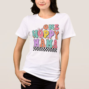 One Hoppy Mama Tri-Blend Shirt