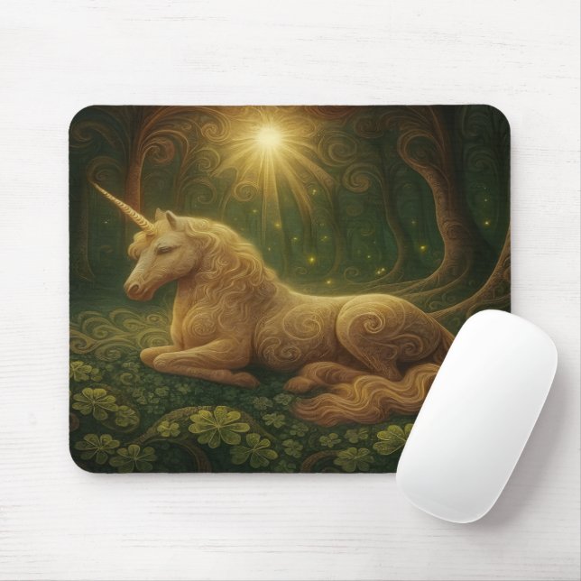 One Horned Legend Mouse Pad (With Mouse)