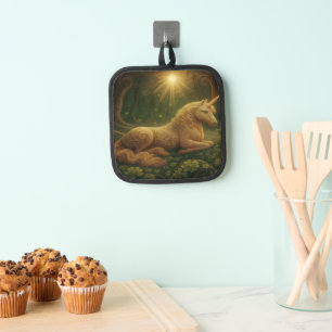 One Horned Legend Pot Holder