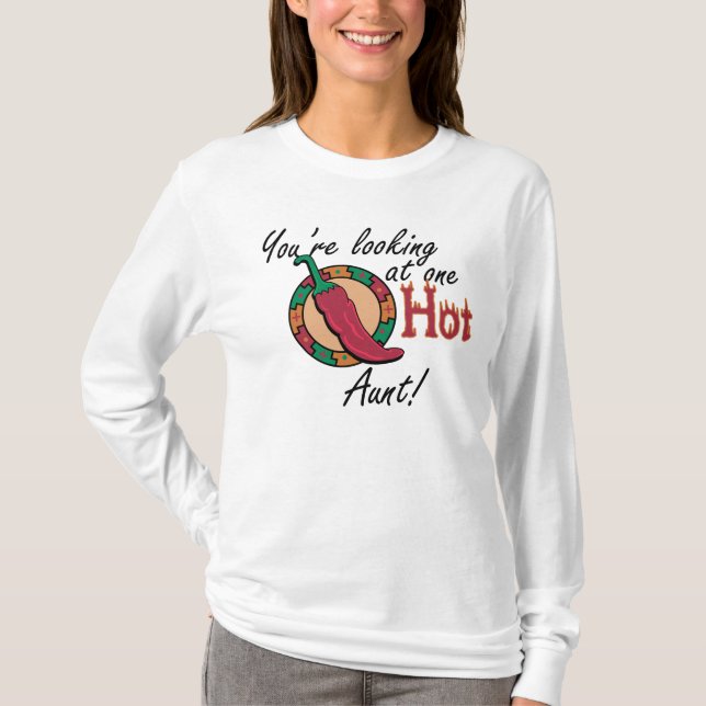 One Hot Aunt T-Shirt (Front)