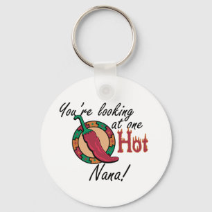 One Hot Nana Key Ring
