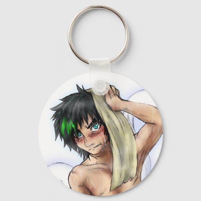 One Hot Shower-Seth Key Ring (Front)