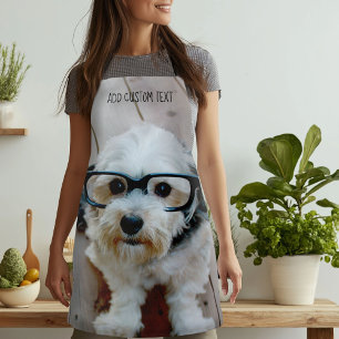 One Huge Full Coverage Photo with Optional Text Apron