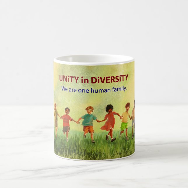 One Human Family Coffee Mug (Center)