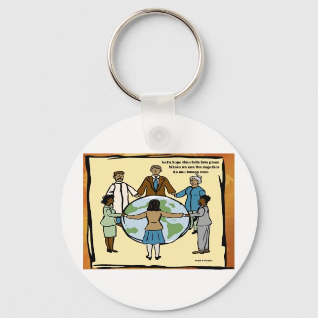 One humanity key ring (Front)