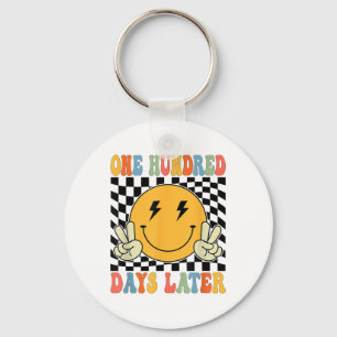 One Hundred 100th Day Of School Later Teacher Kid Key Ring