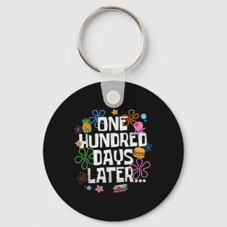 One Hundred Days Later 100 Days Of School Student  Key Ring