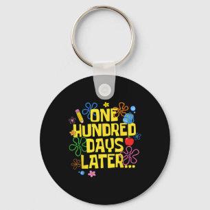 One Hundred Days Later 100 Days Of School Student Key Ring