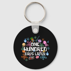 One Hundred Days Later 100th Day Of School Key Ring