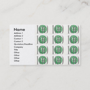 One Hundred Dollar Bill Business Card