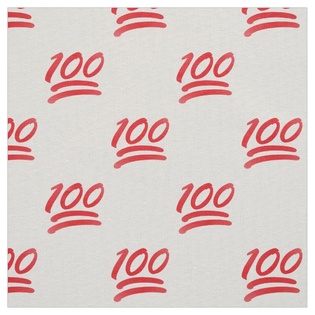 one hundred emoji fabric (Swatch)