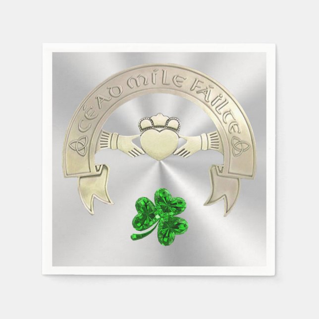 One Hundred Thousand Welcomes Napkin (Front)