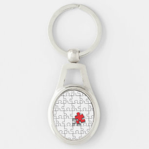 One in 110 - Autism Awareness Key Ring