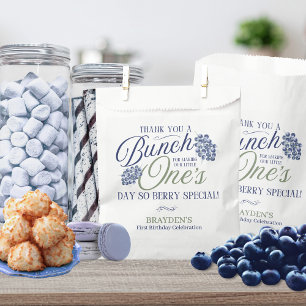 One In A Bunch Berry First Birthday Favour Bag