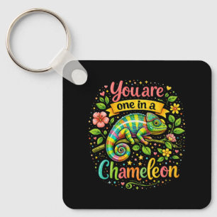 One in a Chameleon Key Ring