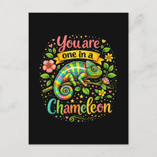One in a Chameleon Postcard