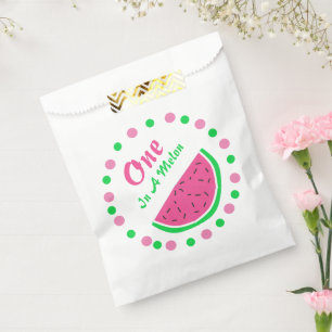 One In A Melon 1st Birthday Favour Bag