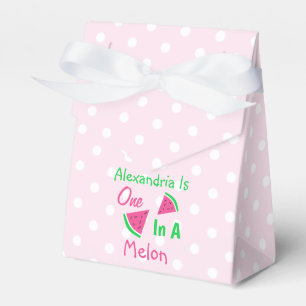 One In A Melon 1st Birthday Favour Box