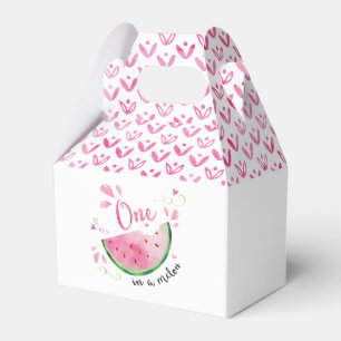 One in a Melon 1st Birthday Party Favour Box