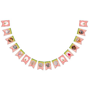 One In A Melon 1st Birthday Photo Bunting