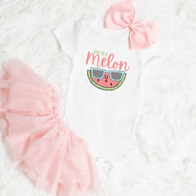 One In A Melon Baby Bodysuit  (Creator Uploaded)