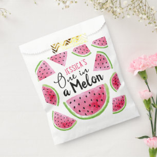 One in a Melon Birthday Party Favour Bag