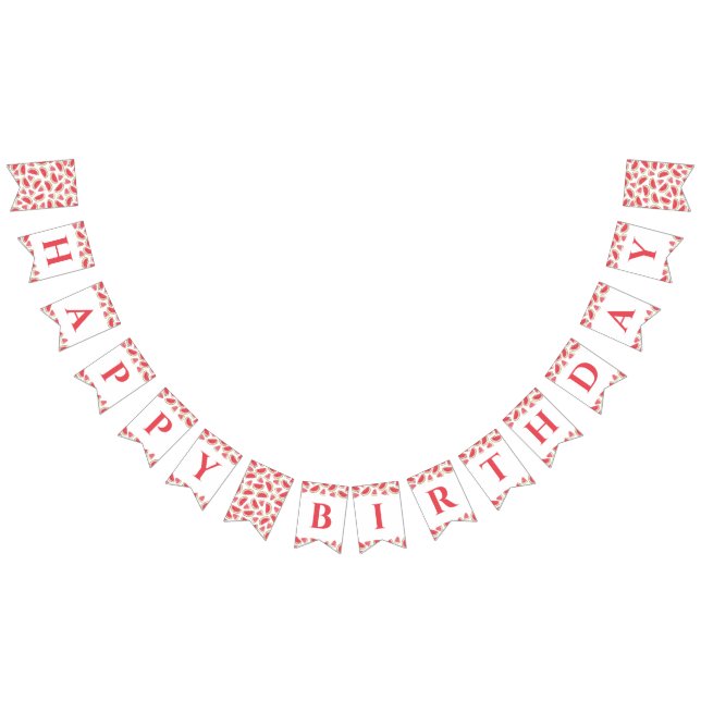 One In A Melon Birthday Wall Banner, Watermelon Bunting (All)