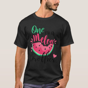 One in a Melon Brother Summer Birthday Party Match T-Shirt