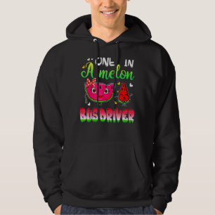 One In A Melon Bus Driver Watermelon Hoodie