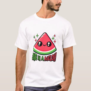 One In A Melon! Cute Watermelon Pun T-Shirt