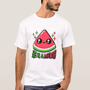 One In A Melon! Cute Watermelon Pun T-Shirt