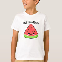 One In A Melon Funny Watermelon Pun 