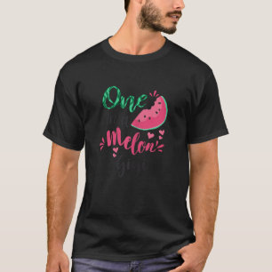 One In A Melon Gigi Funny Grandma Watermelon Theme T-Shirt